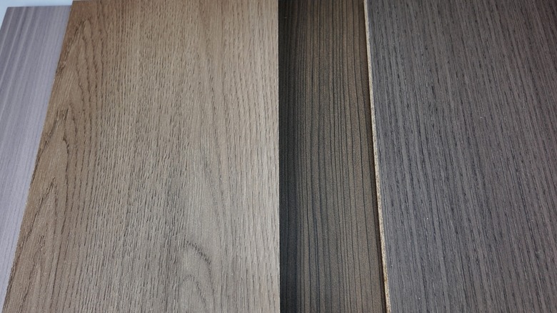Melamine faced board