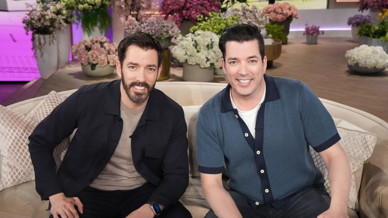 Property Brothers Drew Scott and Jonathan Scott appear on 